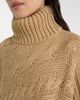Goldbergh Goldbergh Asymmetric turtleneck wool-blend sweater - 4