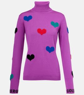 Goldbergh Goldbergh Bacio appliquÃ©s turtleneck sweater
