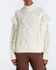 Goldbergh Goldbergh Brit cable-knit fringed wool sweater - 2