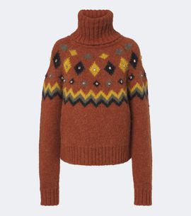 Goldbergh Goldbergh Hanashi embellished turtleneck sweater