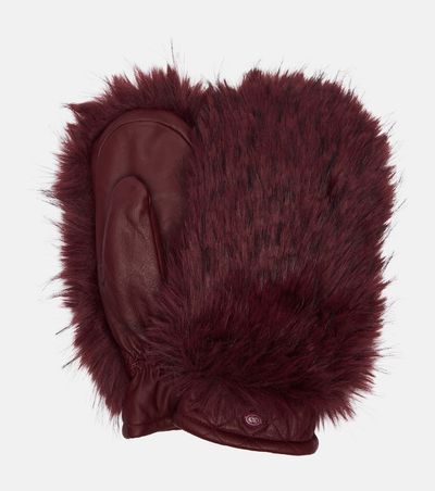 Goldbergh Goldbergh Hill leather mittens