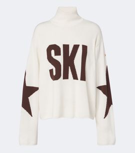 Goldbergh Goldbergh Intarsia wool-blend turtleneck sweater