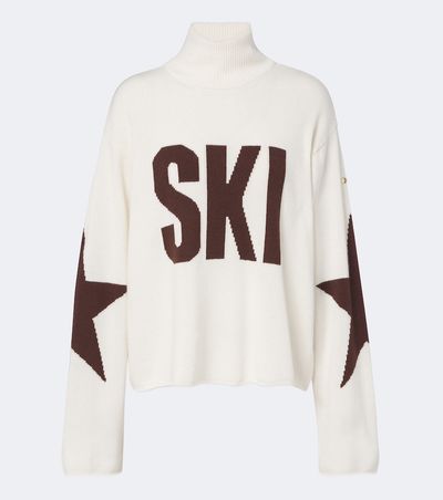 Goldbergh Goldbergh Intarsia wool-blend turtleneck sweater