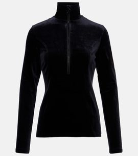 Goldbergh Goldbergh Radient half-zip velvet ski top