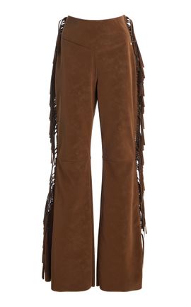 Goldbergh Goldbergh Rumi Fringed Faux Suede Ski Pants