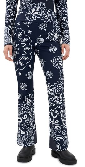 Goldbergh Goldbergh Shiro Ski Pants Bandana Paisley Blue