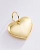 Goldbug Collection Goldbug Puffy Heart Charm - 1