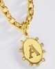 Goldbug Collection Goldbug x Anthropologie Initial Necklace - 1