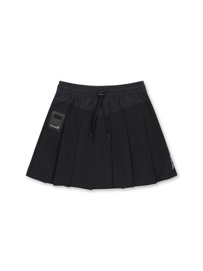 Golden Bear Mesh Layered High-Density Athletic Culottes [Black] (G5KCM24531BKX)