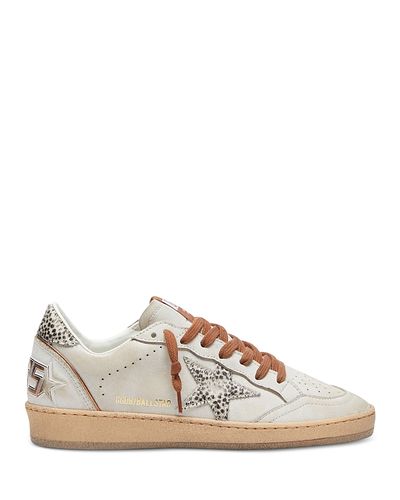 Golden Goose Golden Gooes Women's Ballstar Leather Sneakers