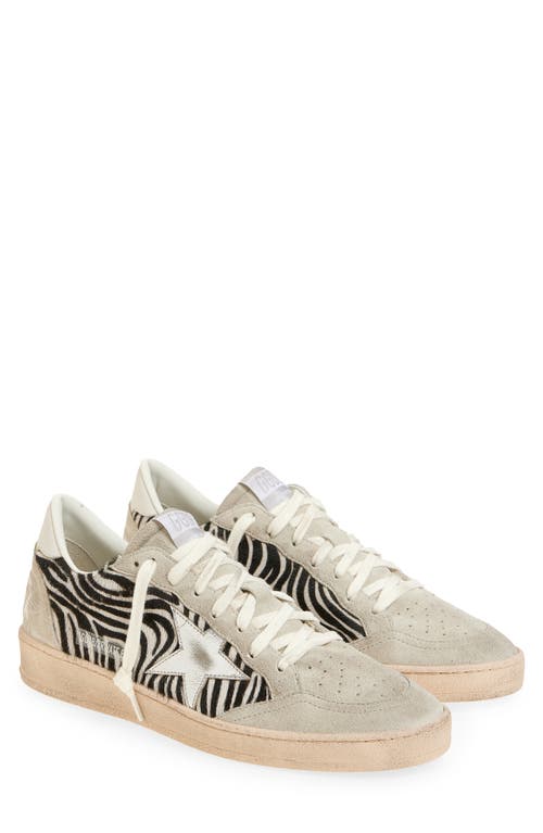 Golden Goose Golden Goose Ball Star Genuine Calf Hair Sneaker