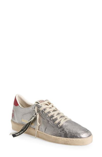 Golden Goose Golden Goose Ball Star Perforated Low Top Sneaker