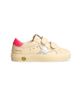 Golden Goose Golden Goose Girl's Girl's May School Star Leather Low-Top Sneakers - 5