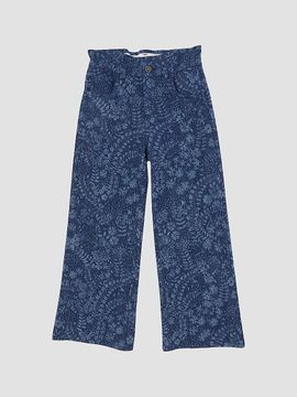 Golden Goose Golden Goose Girl's Little Girl's & Girl's Journey Floral-Print Wide-Leg Jeans
