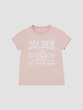 Golden Goose Golden Goose Girl's Little Girl's & Girl's Journey Logo Cotton T-Shirt