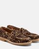 Golden Goose Golden Goose Jerry leopard-print calf hair penny loafers - 1