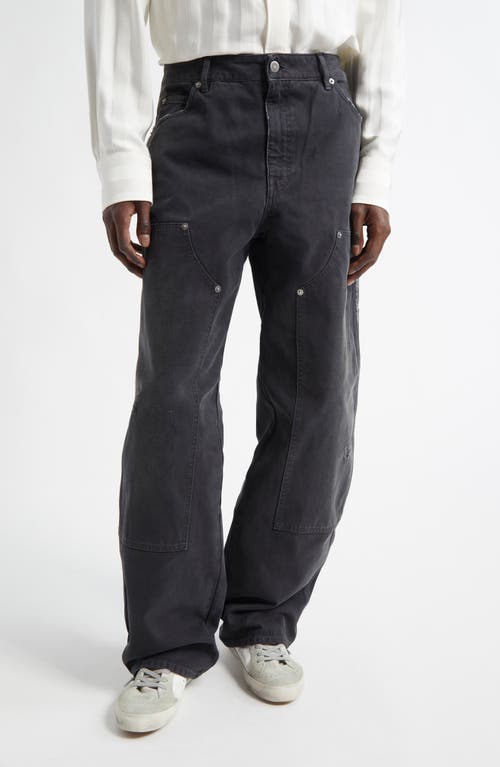 Golden Goose Golden Goose Journey Distressed Cotton Painter Pants