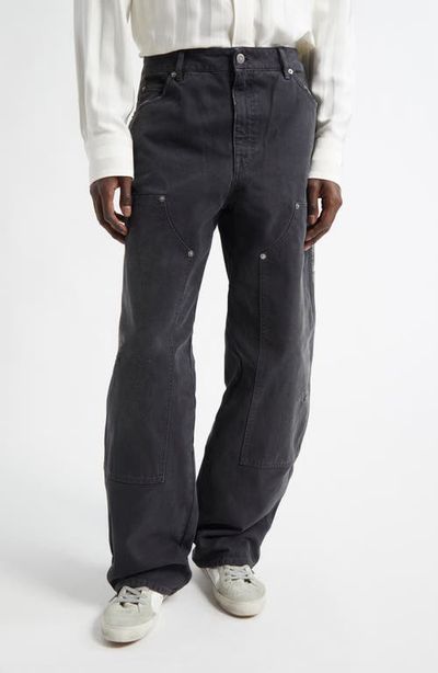 Golden Goose Golden Goose Journey Distressed Cotton Painter Pants