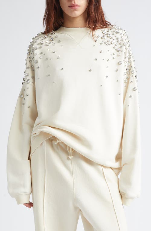 Golden Goose Golden Goose Journey Embellished Oversize Sweatshirt