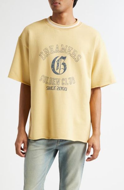 Golden Goose Golden Goose Journey Oversize Shirt Sleeve Graphic Sweatshirt
