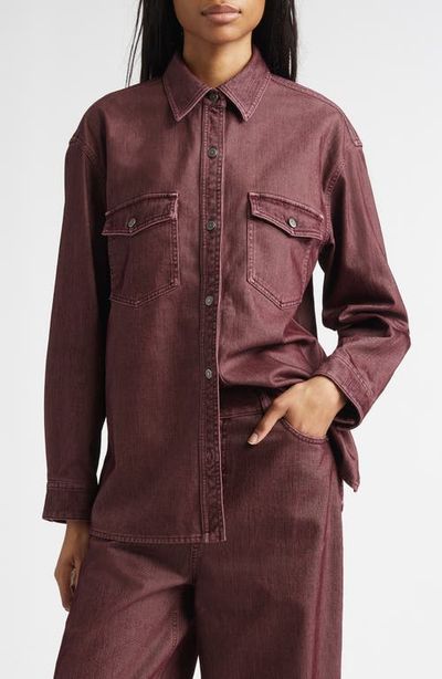 Golden Goose Golden Goose Journey Patty Cotton Twill Button-Up Shirt