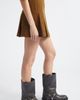 Golden Goose Golden Goose Journey Pleated Corduroy Miniskirt - 4