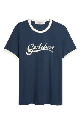Golden Goose Golden Goose Journey Slim Fit Cotton Graphic T-Shirt