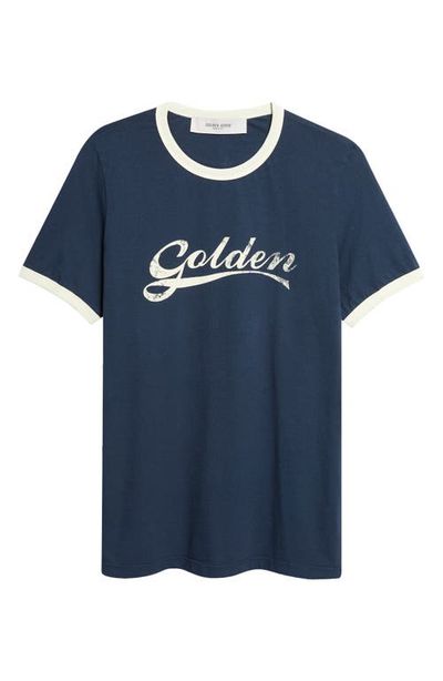 Golden Goose Golden Goose Journey Slim Fit Cotton Graphic T-Shirt