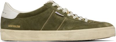 Golden Goose Golden Goose Khaki Soul Star Sneakers