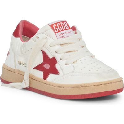 Golden Goose Golden Goose Kids' Ball Star Lace-Up Leather Sneaker