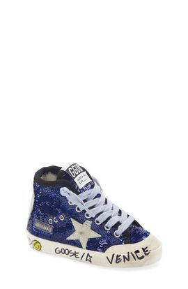 Golden Goose Golden Goose Kids' Francy Sequin High Top Sneaker