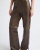 Golden Goose Golden Goose Melany Straight Leg Leather Pants - 1