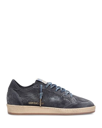 Golden Goose Golden Goose Men's Ball Starforated Suede Sneakers