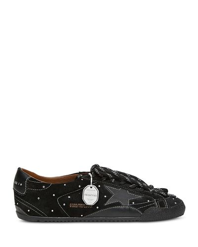 Golden Goose Golden Goose Men's Running Dad Crack Leather Sneakers
