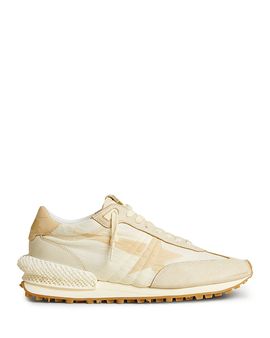 Golden Goose Golden Goose Men's Running Marathon Nylon & Leather Sneakers