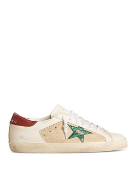 Golden Goose Golden Goose Men's Super Star Suede & Leather Sneakers
