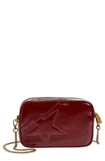 Golden Goose Golden Goose Mini Star Leather Crossbody Camera Bag