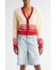 Golden Goose Golden Goose Nico Stripe Crop Cardigan - 1