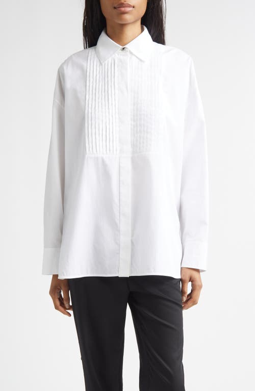 Golden Goose Golden Goose Pintuck Bib Oversize Button-Up Shirt
