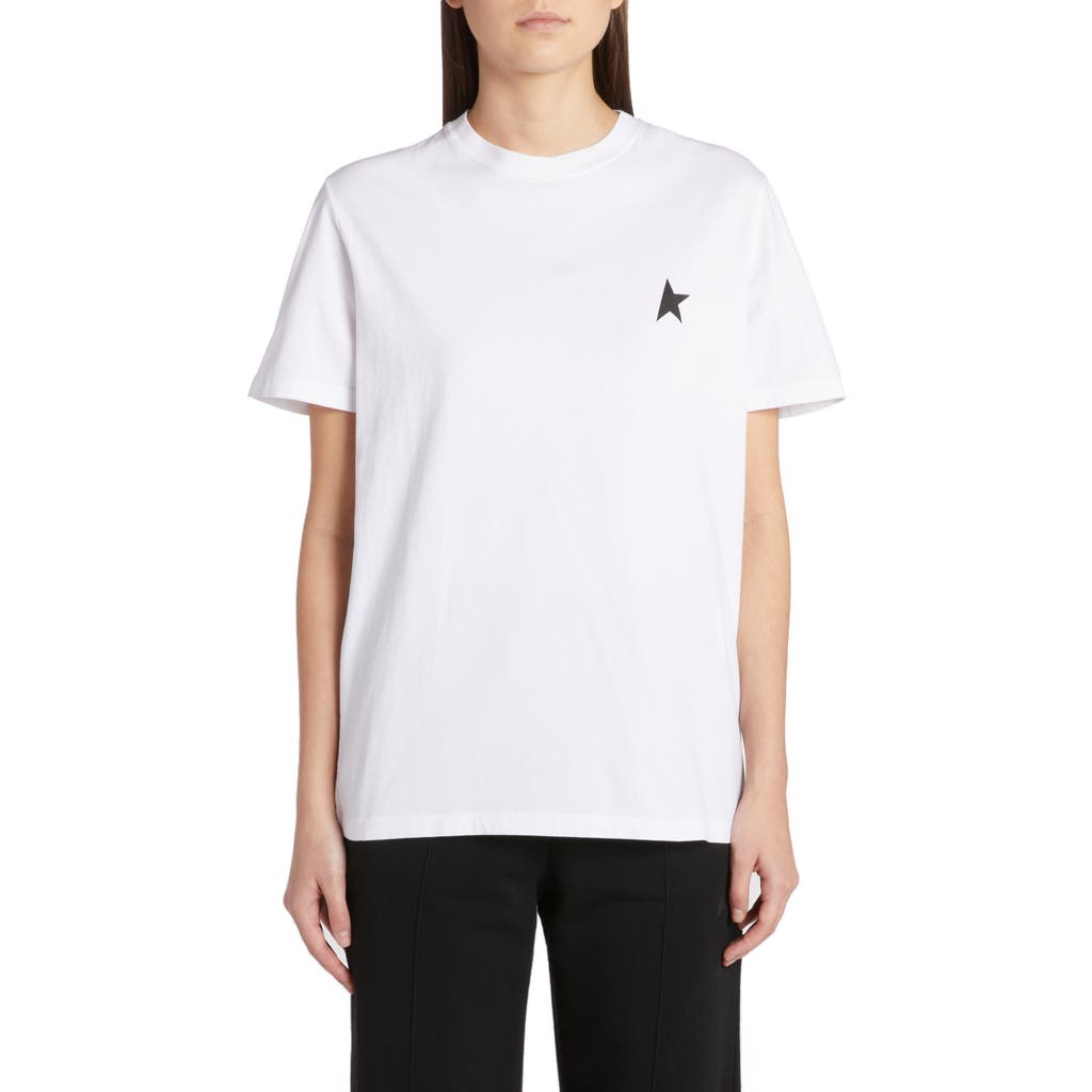 Golden Goose Golden Goose Regular Fit Small Star Logo Graphic T-Shirt