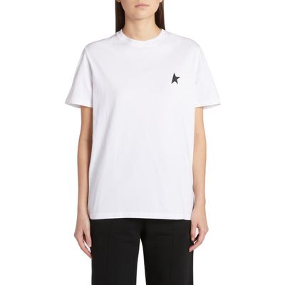 Golden Goose Golden Goose Regular Fit Small Star Logo Graphic T-Shirt