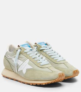 Golden Goose Golden Goose Running Marathon suede-trimmed sneakers