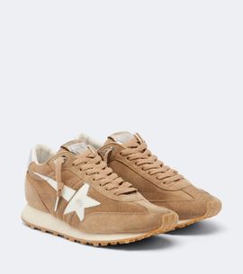 Golden Goose Golden Goose Running Marathon suede sneakers