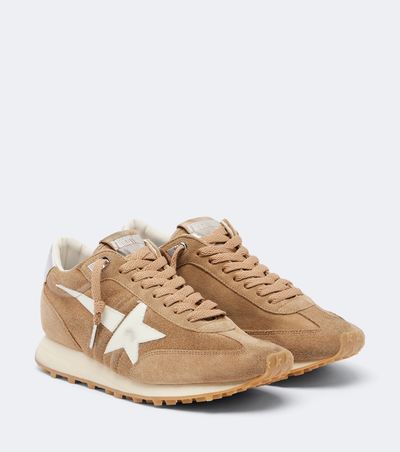 Golden Goose Golden Goose Running Marathon suede sneakers