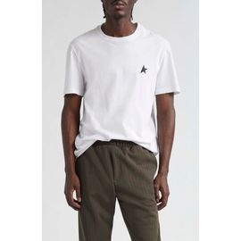 Golden Goose Golden Goose Small Star Cotton Logo Tee