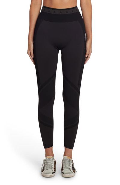 Golden Goose Golden Goose Star Collection Knit High Waist Leggings