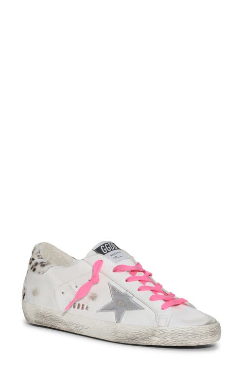 Golden Goose Golden Goose Super-Star Genuine Calf Hair Low Top Sneaker