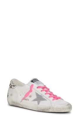 Golden Goose Golden Goose Super-Star Genuine Calf Hair Low Top Sneaker