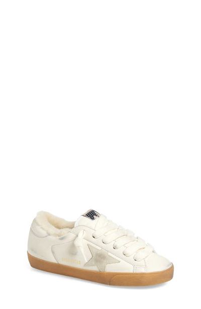 Golden Goose Golden Goose Super-Star Genuine Shearling Lined Low Top Sneaker