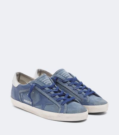 Golden Goose Golden Goose Super-Star leather and suede sneakers